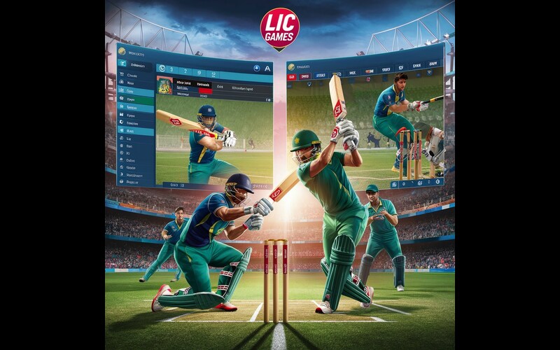 LIC games - cricket game for pc featured image