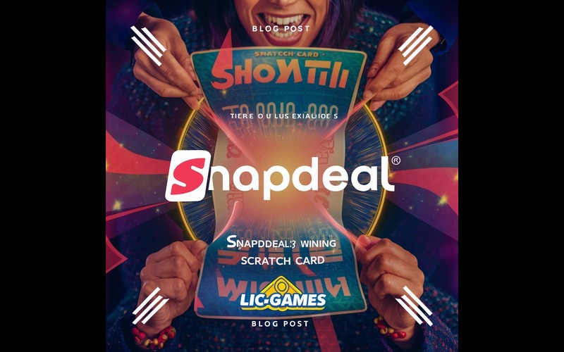 LIC Games snapdeal scratch card featured image